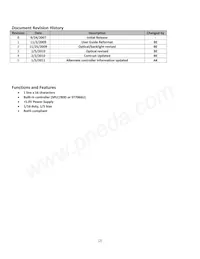 NHD-0116DZ-NSW-BBW Datasheet Page 2