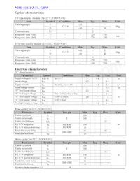 NHD-0116FZ-FL-GBW Datasheet Page 4