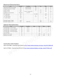 NHD-0116GZ-FL-GBW Datasheet Page 5