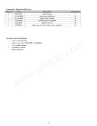 NHD-0116GZ-FSA-FBW Datasheet Pagina 2