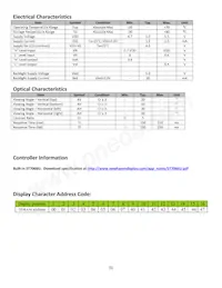 NHD-0116GZ-FSW-FBW Datasheet Pagina 5