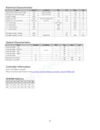 NHD-0208AZ-FL-YBW數據表 頁面 5