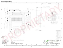 NHD-0208AZ-FSW-GBW-33V3 Datasheet Page 3