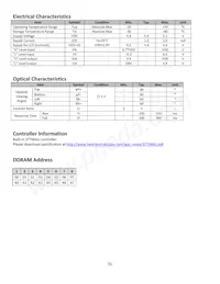 NHD-0208AZ-RN-YBW Datasheet Page 5