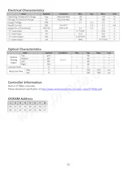 NHD-0208AZ-RN-YBW-33V Datasheet Page 5