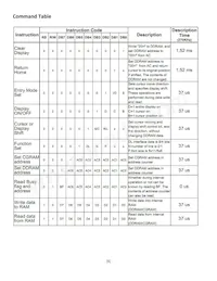 NHD-0208AZ-RN-YBW-3V Datenblatt Seite 6