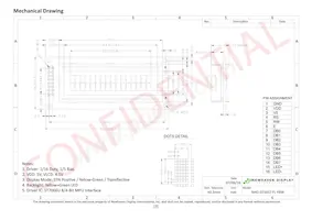 NHD-0216EZ-FL-YBW Datasheet Page 3
