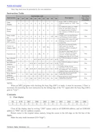 NHD-0216HZ-FL-GBW Datasheet Page 6