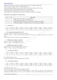 NHD-0216HZ-FL-YBW Datasheet Page 8