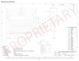 NHD-0216HZ-FL-YBW-C Datasheet Page 3