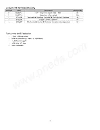 NHD-0216HZ-FSW-FBW-33V3C Datasheet Page 2