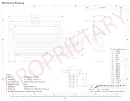 NHD-0216HZ-FSW-FBW-33V3C Datasheet Page 3