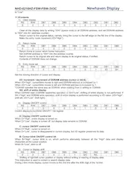 NHD-0216HZ-FSW-FBW-3V3C Datasheet Page 10