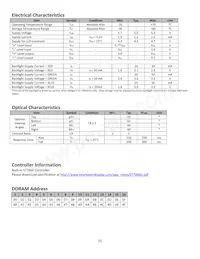NHD-0216K1Z-FS(RGB)-FBW-REV1 Datenblatt Seite 5