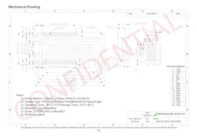 NHD-0216K1Z-FSB-GBW-L Datasheet Page 3