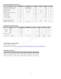NHD-0216K1Z-FSR-GBW-L Datasheet Pagina 5