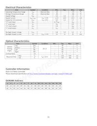 NHD-0216K1Z-FSW-FTW-FB1 Datasheet Page 5