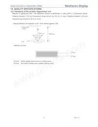 NHD-0216K1Z-NS(RGB)-FBW Datasheet Page 14