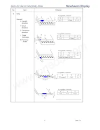 NHD-0216K1Z-NS(RGB)-FBW Datasheet Page 17