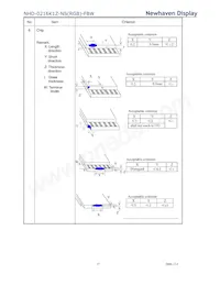 NHD-0216K1Z-NS(RGB)-FBW數據表 頁面 17