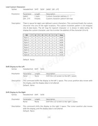 NHD-0216K3Z-FS(RGB)-FBW-V3 Datenblatt Seite 12