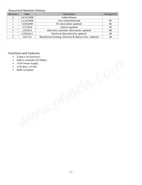 NHD-0216PZ-FL-YBW Datasheet Page 2