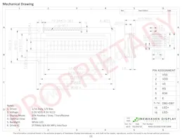 NHD-0216XZ-FSW-GBW Datasheet Page 3