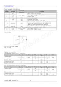 NHD-0220BZ-FL-GBW Datasheet Page 3