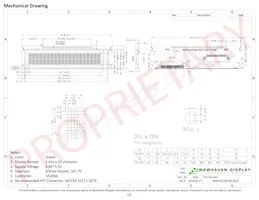 NHD-0220CW-AG3 Datasheet Page 3