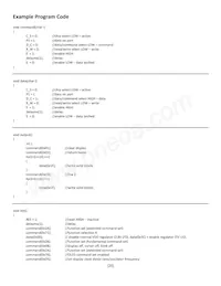 NHD-0220CW-AG3 Datasheet Page 20