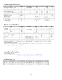 NHD-0220CW-AY3 Datasheet Page 6