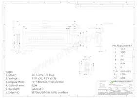 NHD-0220DZ-FSW-FBW Datasheet Page 3