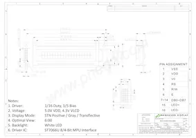 NHD-0220DZ-FSW-GBW Datasheet Page 3