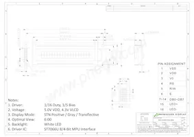 NHD-0220DZ-FSW-GBW數據表 頁面 3