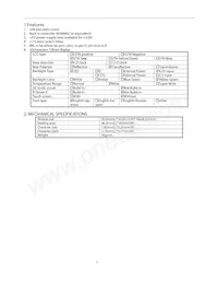 NHD-0220FZ-SYG-GBW Datasheet Pagina 3
