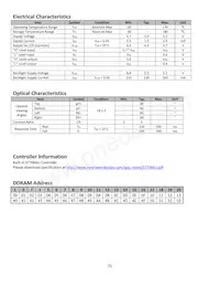 NHD-0220GZ-FL-GBW Datasheet Page 5