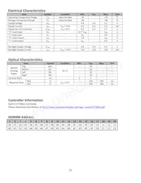 NHD-0220GZ-FL-YBW Datasheet Page 5