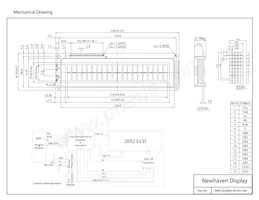 NHD-0220WH-MYGH-JT#E Datasheet Page 3