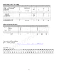 NHD-0224AZ-FSW-GBW Datasheet Page 5