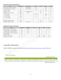NHD-0224BZ-FL-YBW Datasheet Page 5