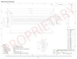 NHD-0240AZ-FL-GBW Datasheet Page 3