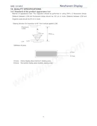 NHD-0416B1Z-FSPG-YBW-L-3V數據表 頁面 14