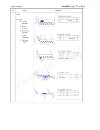 NHD-0416B1Z-FSPG-YBW-L-3V數據表 頁面 17