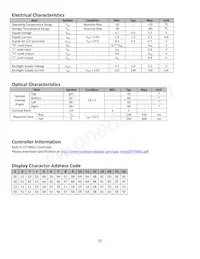 NHD-0416BZ-FL-GBW Datasheet Page 5