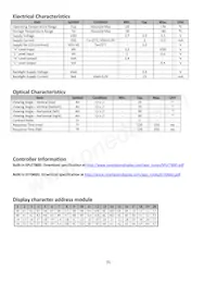 NHD-0420AZ-FSW-GBW-3V3 Datasheet Page 5