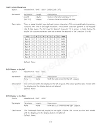 NHD-0420D3Z-FL-GBW-V3 Datasheet Page 12