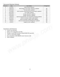 NHD-0420DZW-AG5 Datasheet Page 2