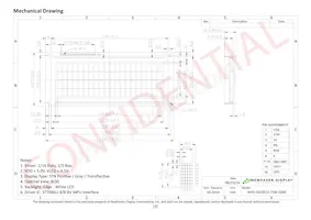 NHD-0420E2Z-FSW-GBW Datasheet Page 3