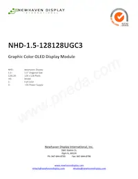 NHD-1.5-128128UGC3數據表 封面