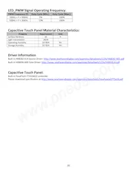 NHD-10.1-1024600AF-LSXV#-CTP 데이터 시트 페이지 6